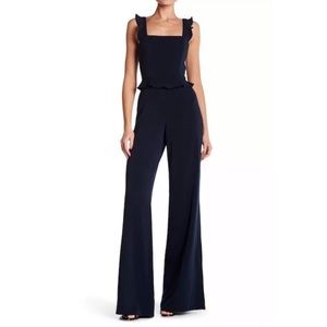 Jay Godfrey Roy Jumpsuit navy blue size 0